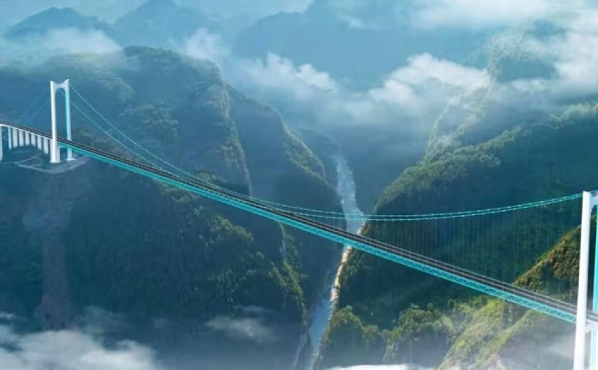 Cây cầu cao nhất thế giới chính thức đi vào hoạt động