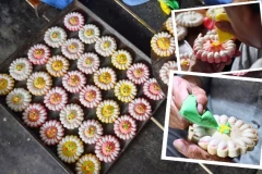 Mê mẩn bánh họng xôi dân gian miền Tây: Cách làm công phu, ngoại hình bắt mắt