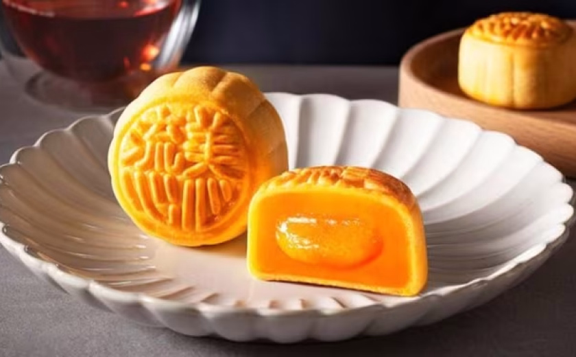 Cách làm bánh Trung thu lava trứng muối nhân tan chảy gây sốt giới trẻ