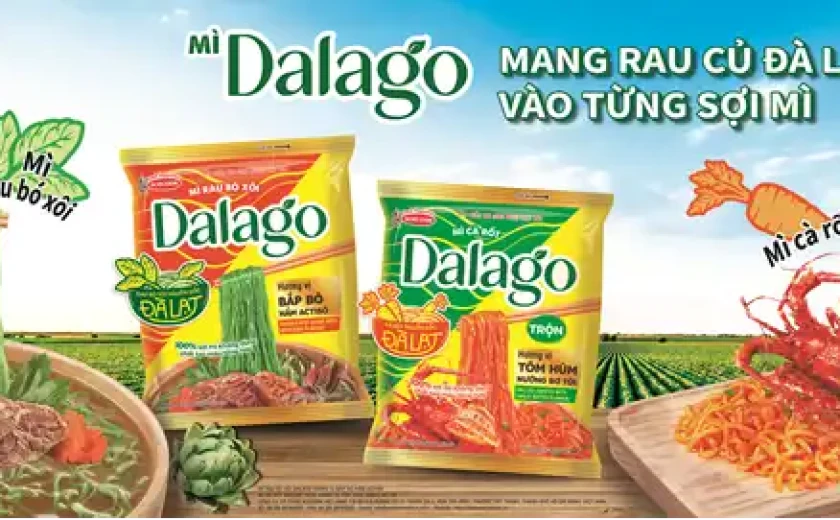 Acecook Việt Nam chính thức ra mắt sản phẩm mì ăn liền Dalago