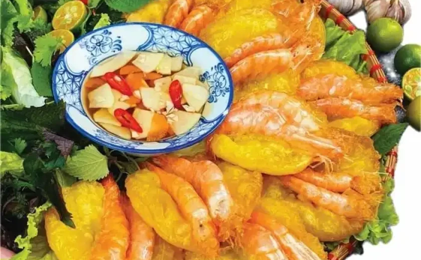 Bánh tôm Hồ Tây