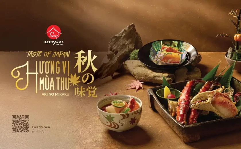 Ra mắt menu “Hương Vị Mùa Thu 2025”: Đánh thức cảm xúc giao mùa cùng bản giao hưởng “Khói”