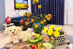 Cách bày mâm ngũ quả Trung thu đơn giản, đẹp và đầy đủ