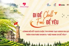 Trao giải Hành trình sáng tạo video ngắn ‘Việt Nam: Đi để yêu!’