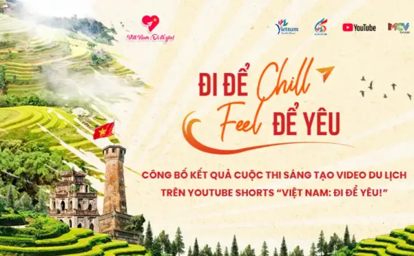 Trao giải Hành trình sáng tạo video ngắn ‘Việt Nam: Đi để yêu!’