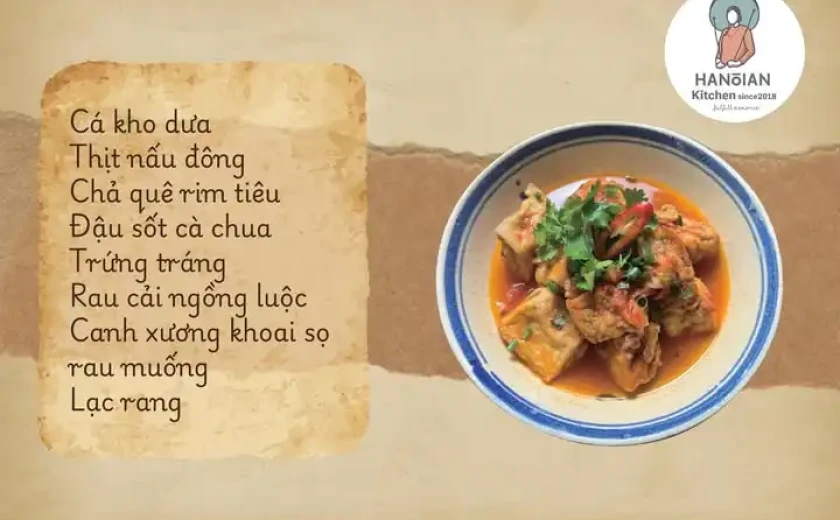 Hanoi is cold, Hanoian Kitchen’s small kitchen is filled with the smell of home cooked rice