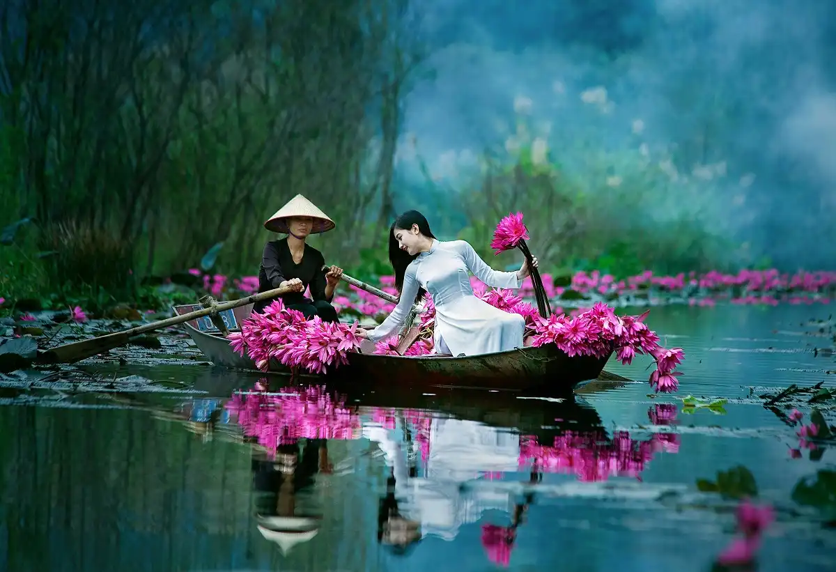 Huong Son – ハノイの秋の完全な作品 – HaNoiAn