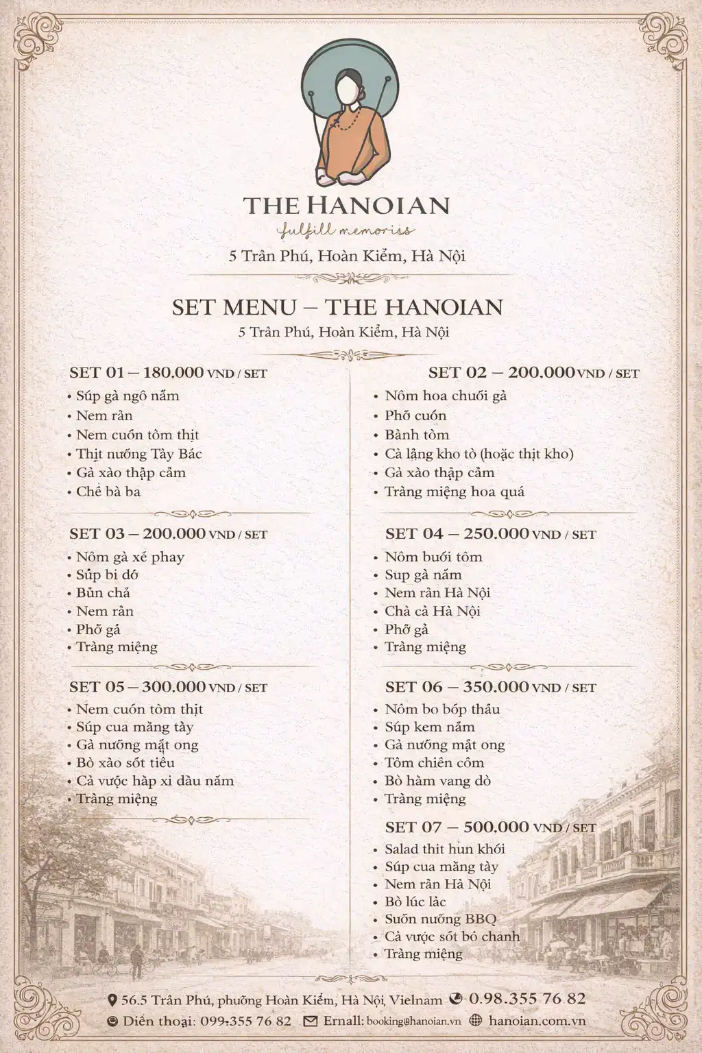 The Hanoian – nơi nhịp sống Hà Nội chậm lại giữa phố cổ