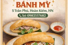 Bánh mì The Hanoian – 5 Trần Phú: Hương vị quen thuộc giữa lòng phố cổ Hà Nội