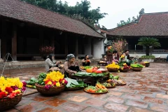 Sân đình ngày Tết: Nơi lưu giữ những mảnh hồn quê cũ