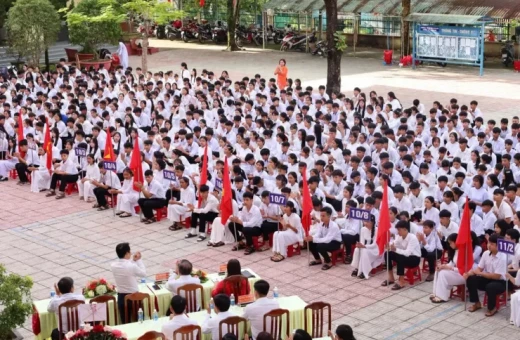 Trường học chủ động điều chỉnh dạy học ứng phó với nắng nóng