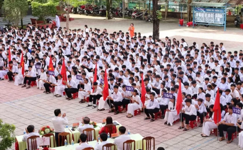 Trường học chủ động điều chỉnh dạy học ứng phó với nắng nóng