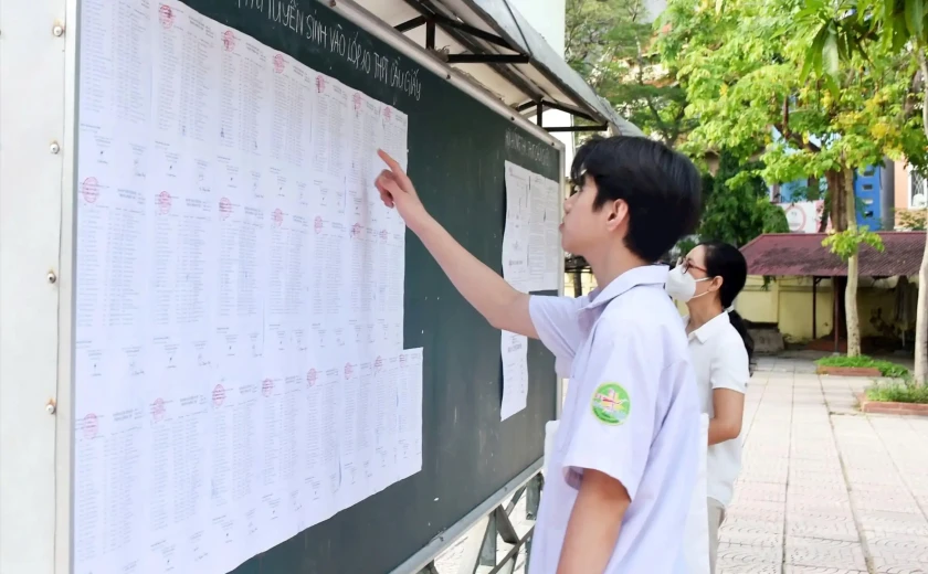 Hà Nội công bố kết quả thi vào lớp 10 chậm nhất ngày 22/6