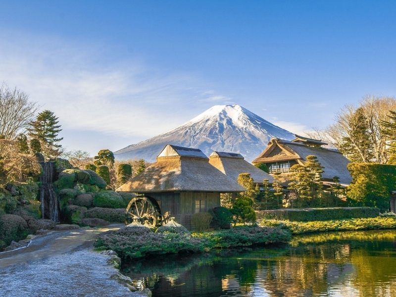 Oshino Hakkai ancient village