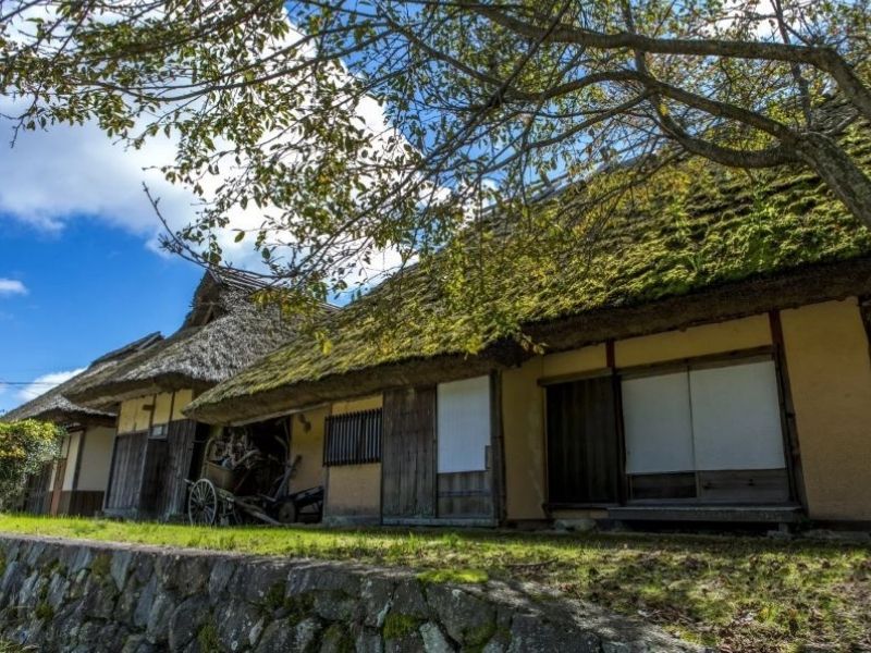Japanese ancient village Hattoji Furusato
