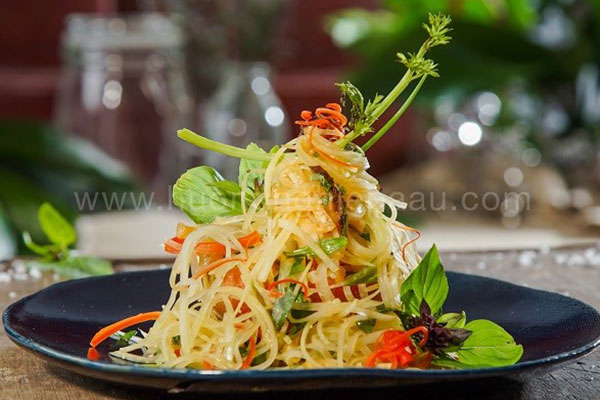 Vegetarian papaya salad delicious vegetarian dishes that are easy to make