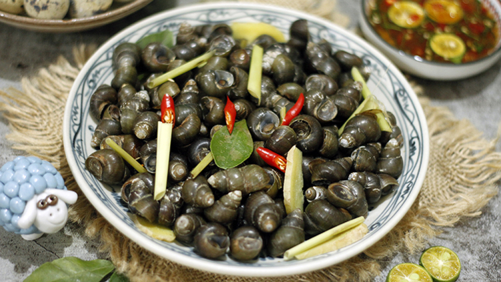 Ốc luộc